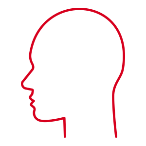 フェイシャル筋膜リリースと眼精疲労ヘッドケア：小顔・リフトアップを目的としたヘッドスパ導入機器の施術イメージ